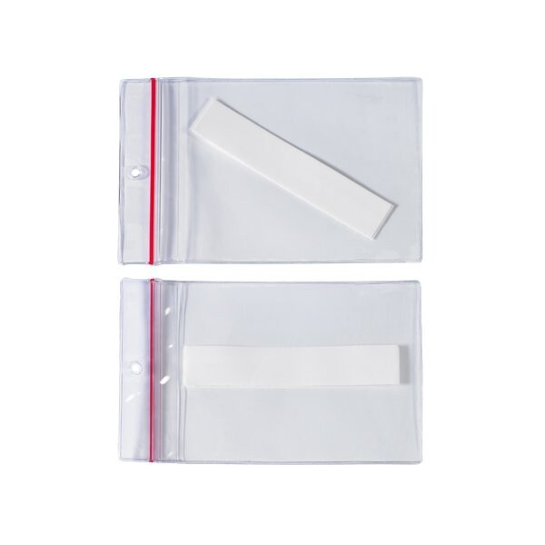 Bsc Preferred 5 x 8'' Super-Scan Press-On Vinyl Envelopes - Reclosable, 25PK LH237 - main